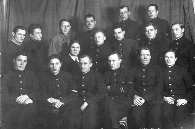 ок.1935 - Экипаж дирижабля СССР-В6 "Осоавиахим"