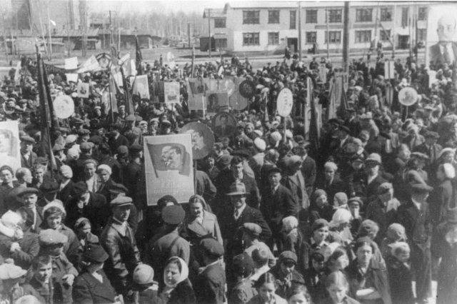 01.05.1948 - Первомайская демонстрация