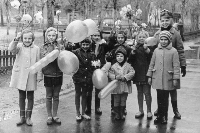 1971 - После Первомайской демонстрации