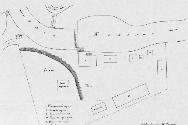 увеличить фото! 1883 - План фабрики К.С. Мюле в Спас-Котово