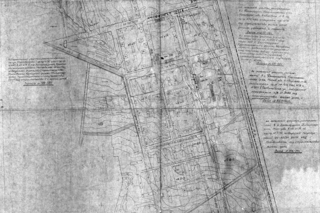 1958 - План-схема города Долгопрудного — Фотоальбом