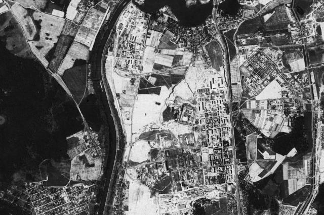1964 - Долгопрудный, снимок с американского спутника