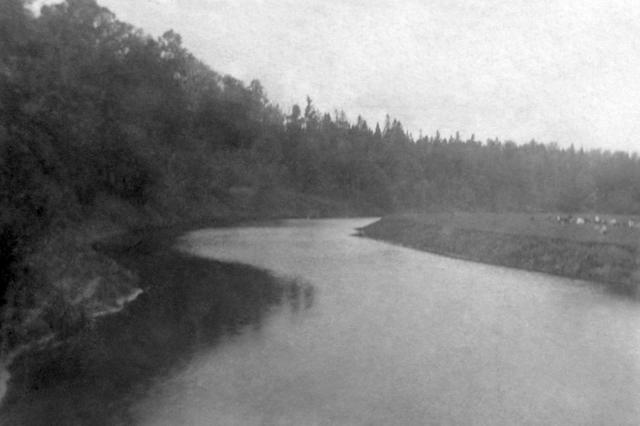 06.1933 - Река Клязьма в селе Котово