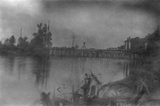 1933 - Плотина ГЭС на реке Клязьме