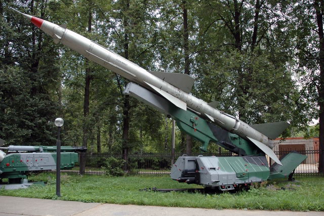 29.07.2008 - Пусковая установка с ракетой комплекса С-75