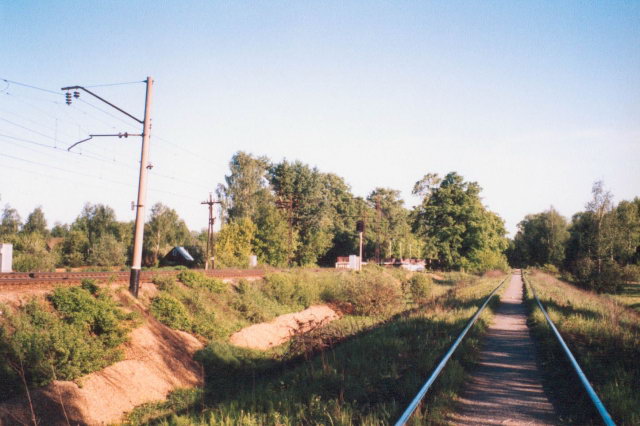 07.2003 - Впереди платформа Шереметьевская