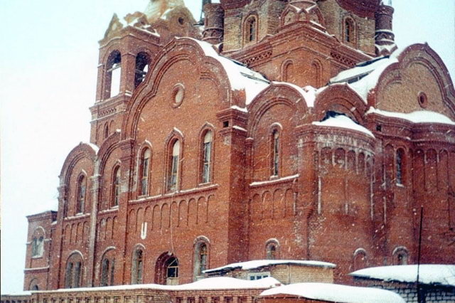08.03.2001 - Строительство нового храма в Лихачево