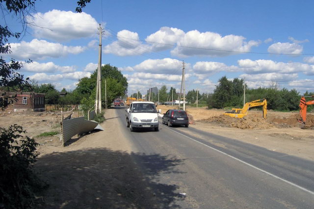 11.08.2009 - Реконструкция Лихачевского шоссе в районе Лихачево