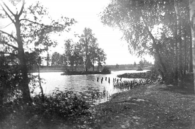 ок.1960 - Долгие пруды, впереди Дмитровское шоссе