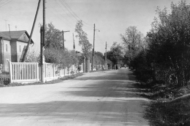 ок.1965 - Дорога, ведущая через ДАОС к Дмитровскому шоссе