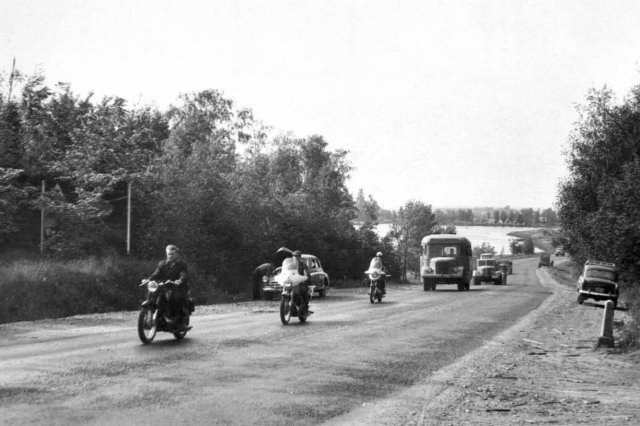 ок.1972 - Дмитровское шоссе в районе Долгих прудов