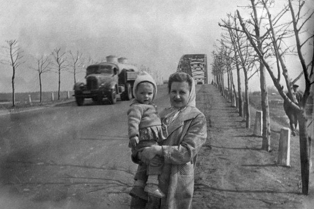 ок.1962 - Дмитровское шоссе и мост через канал