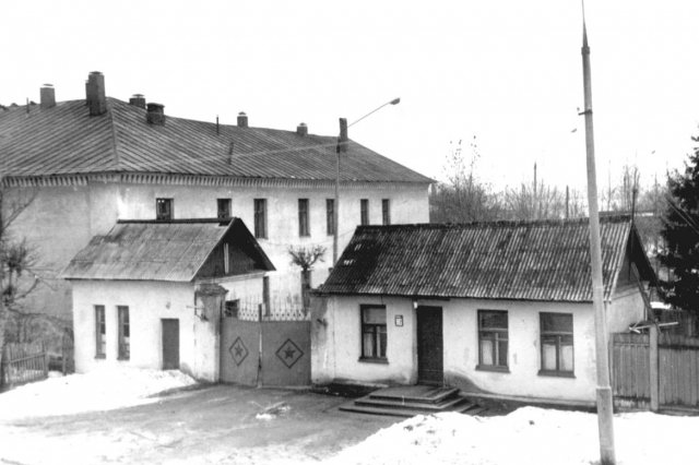 ок.1980 - Контрольно-пропускной пункт Хлебниковского военного госпиталя