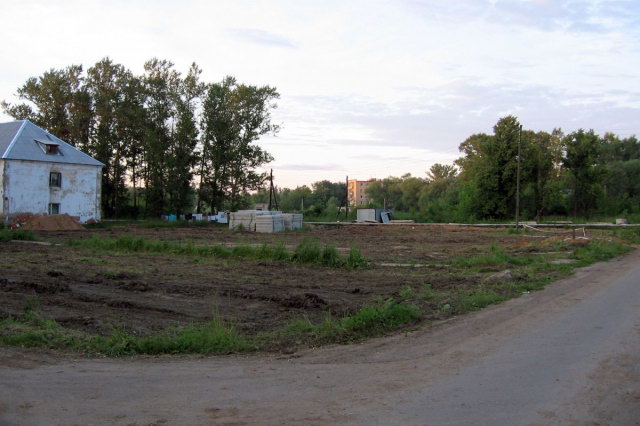 03.07.2005 - Подготовка места для стройплощадки