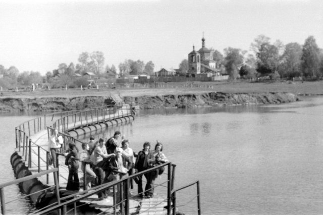 1975 - Вид на Спасский храм