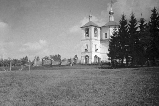 ок.1915 - Спасский храм в Павельцево