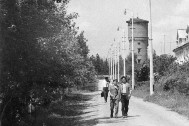 ок.1972 - Водонапорная башня поселка нефтебазы