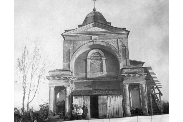 09.1935 - Дом причта у церкви в Виноградово